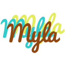 Myla cupcake logo