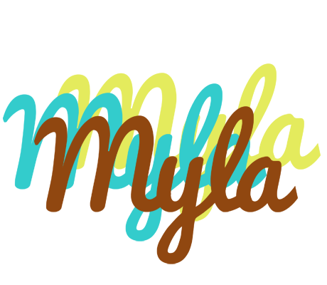 Myla cupcake logo