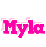 Myla dancing logo