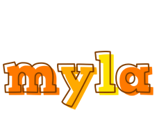 Myla desert logo