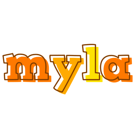 Myla desert logo