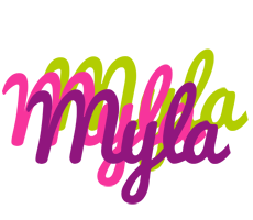 Myla flowers logo