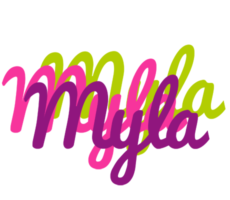 Myla flowers logo