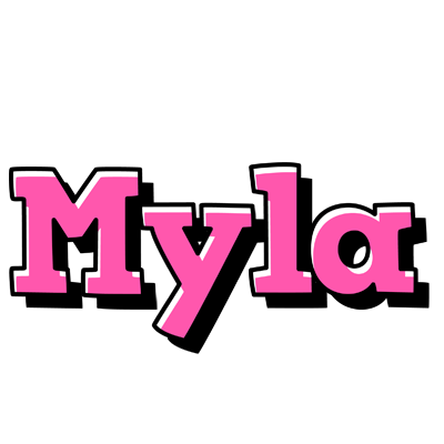 Myla girlish logo