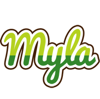 Myla golfing logo