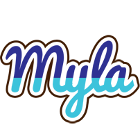 Myla raining logo