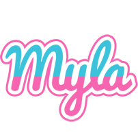 Myla woman logo