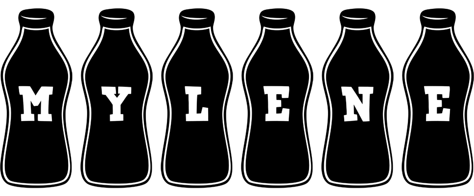 Mylene bottle logo