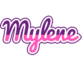 Mylene cheerful logo