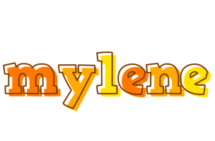 Mylene desert logo