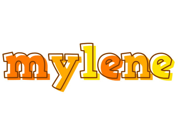 Mylene desert logo