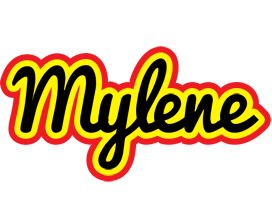 Mylene flaming logo