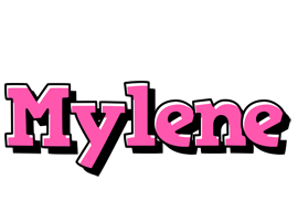 Mylene girlish logo