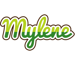 Mylene golfing logo