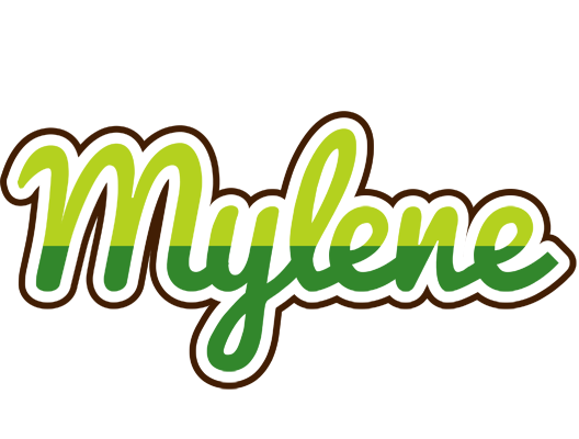 Mylene golfing logo