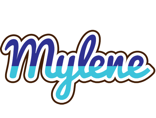 Mylene raining logo