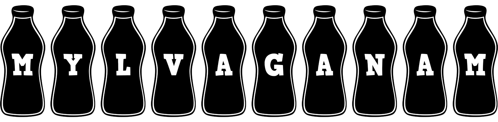 Mylvaganam bottle logo