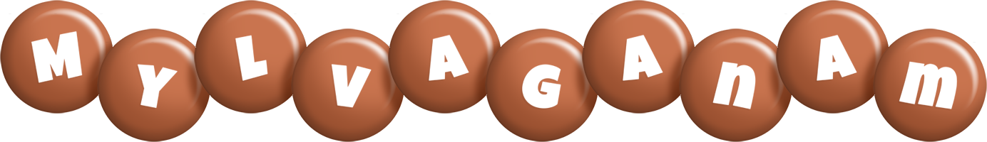 Mylvaganam candy-brown logo