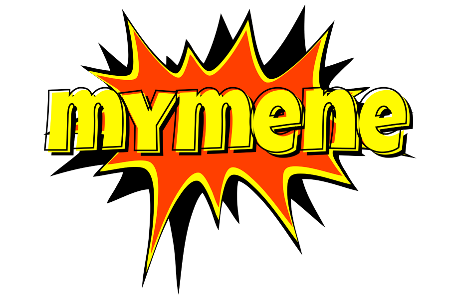 Mymene bazinga logo