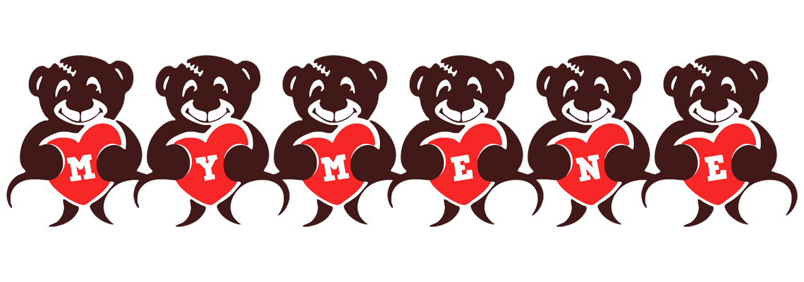 Mymene bear logo