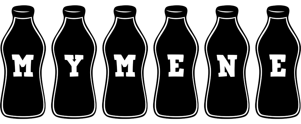 Mymene bottle logo