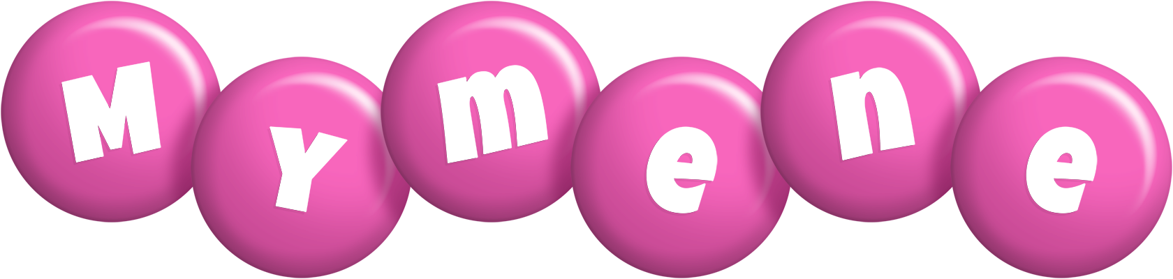Mymene candy-pink logo