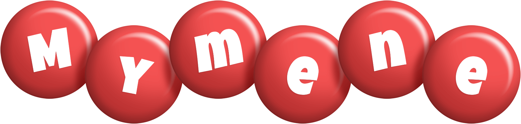 Mymene candy-red logo