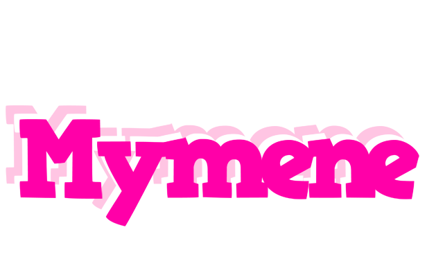 Mymene dancing logo