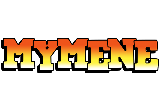 Mymene sunset logo