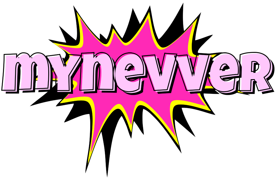 Mynevver badabing logo