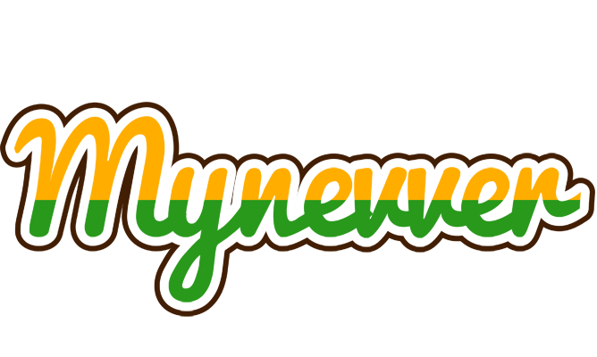 Mynevver banana logo