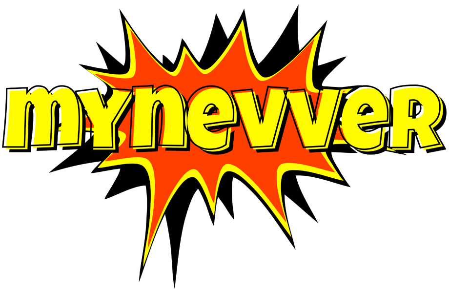 Mynevver bazinga logo
