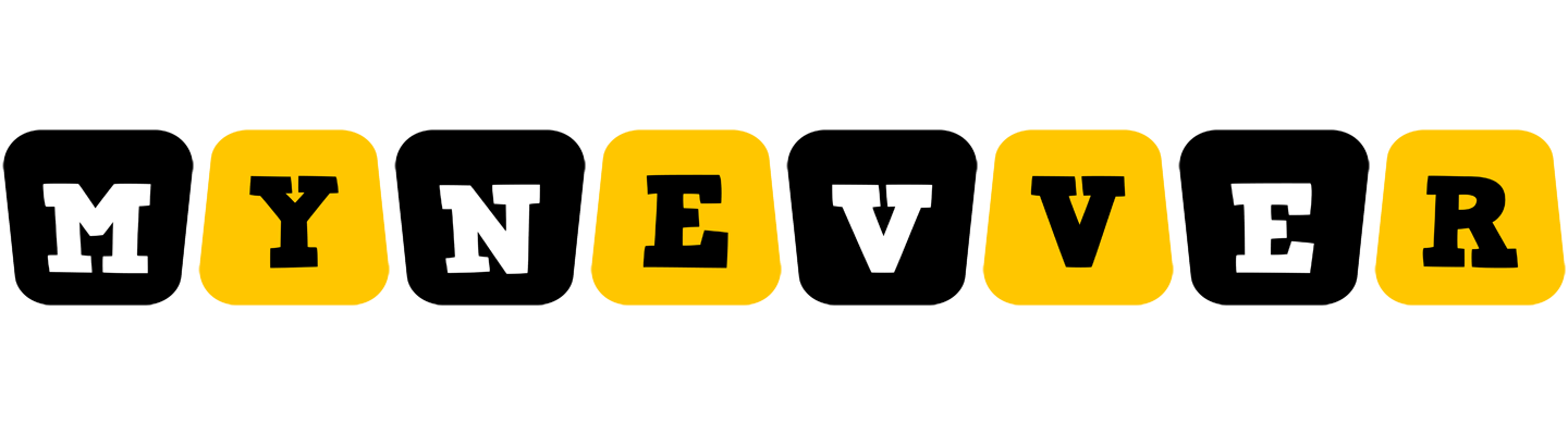 Mynevver boots logo
