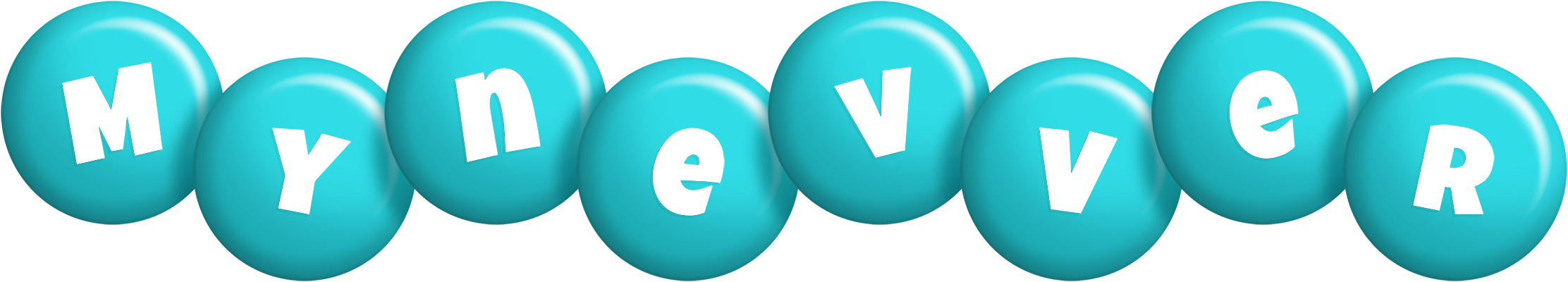 Mynevver candy-azur logo