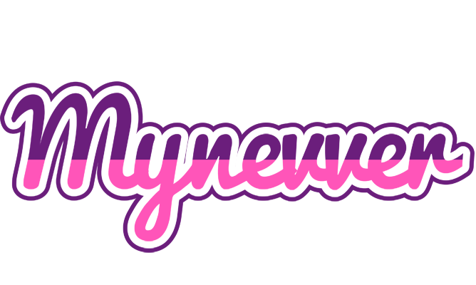 Mynevver cheerful logo