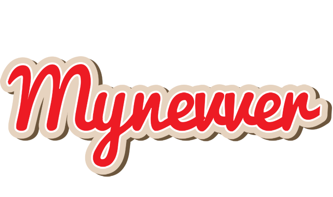 Mynevver chocolate logo