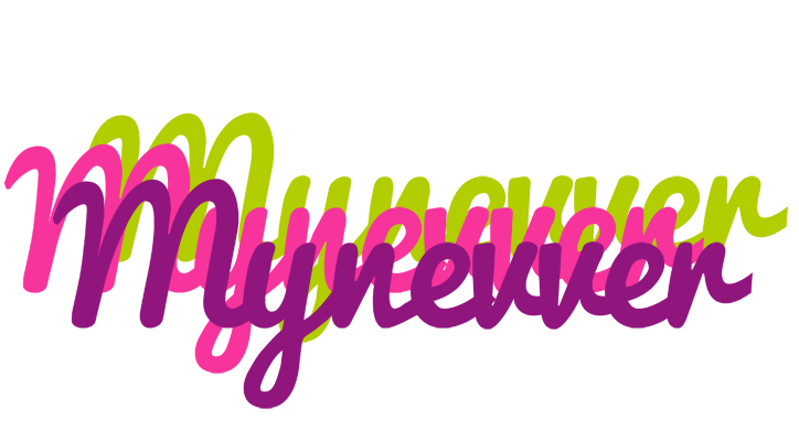 Mynevver flowers logo