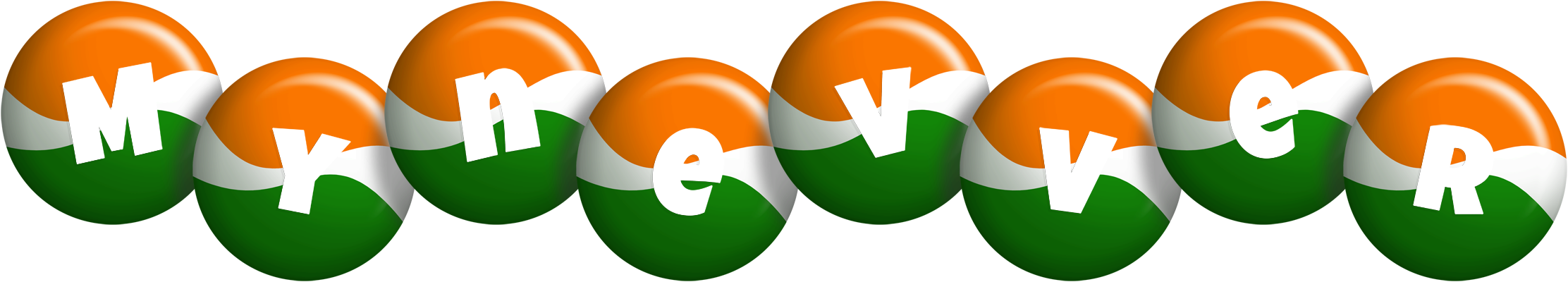 Mynevver india logo