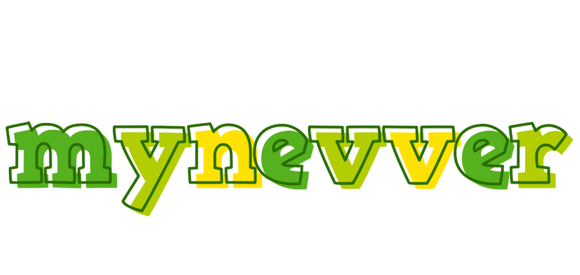 Mynevver juice logo
