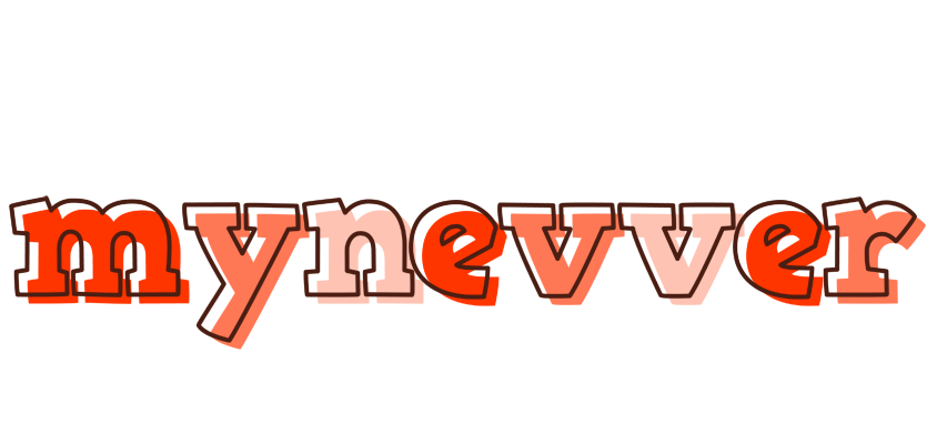 Mynevver paint logo