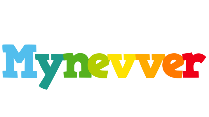 Mynevver rainbows logo