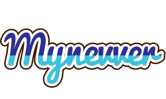 Mynevver raining logo