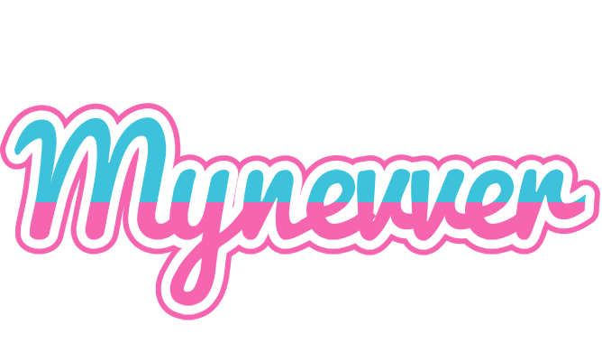 Mynevver woman logo