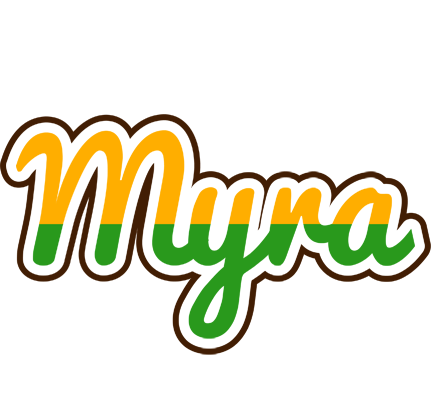 Myra banana logo