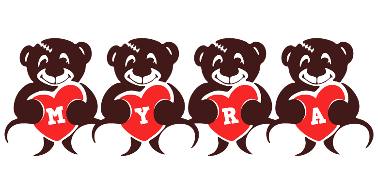 Myra bear logo