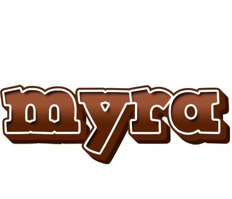 Myra brownie logo
