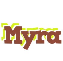 Myra caffeebar logo