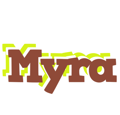 Myra caffeebar logo