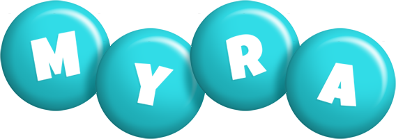 Myra candy-azur logo