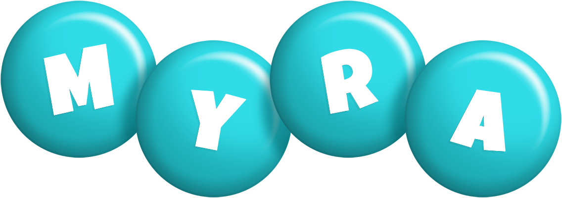 Myra candy-azur logo